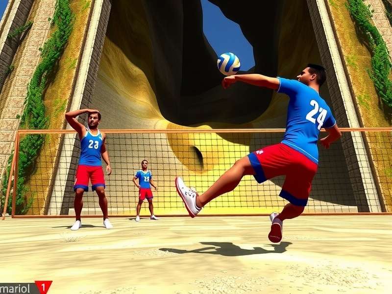 Volleyball Adventure India Game Cover